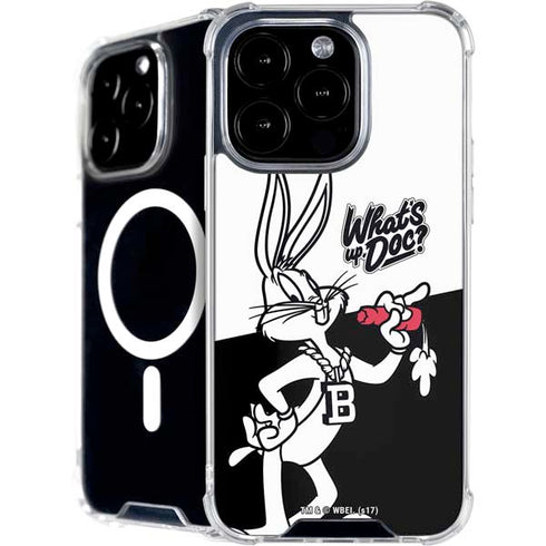 Looney Tunes Retro Bugs Bunny iPhone 16 Pro MagSafe Case